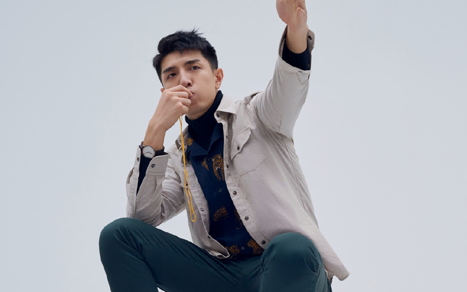 金瀚俊朗帅气写真图片桌面壁纸高清大图预览1920x1200_大陆明星下载