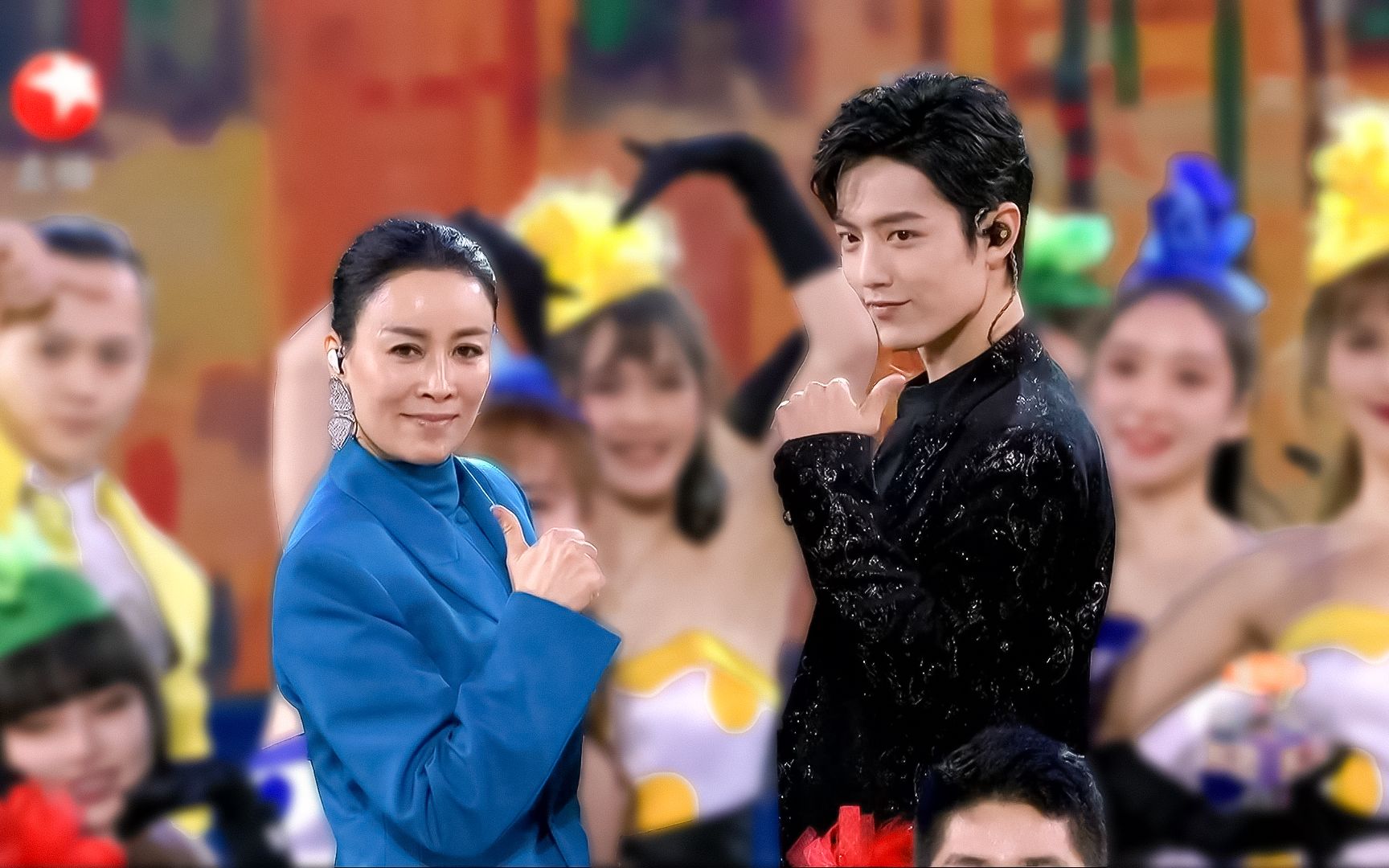 【那英 x 肖战】20191231东方卫视跨年《跟着感觉走》 《余年》