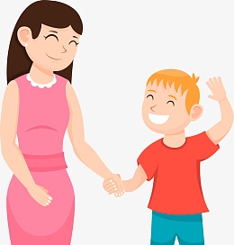 儿子pngaipng献给妈妈的吻竖副pngpng开心的一家四口手绘图pngepspng