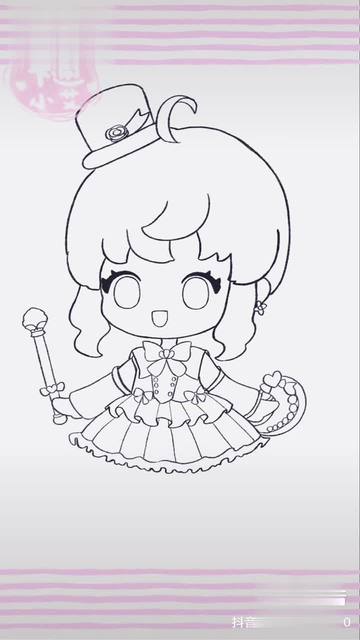 施巧灵卡通画 画巴啦啦小魔仙 施巧灵 巴啦啦小魔仙简笔画 画可爱卡通