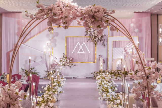 梦幻婚礼现场布置效果图【婚礼纪】-宝钞南社区快手直播点哪里评论点