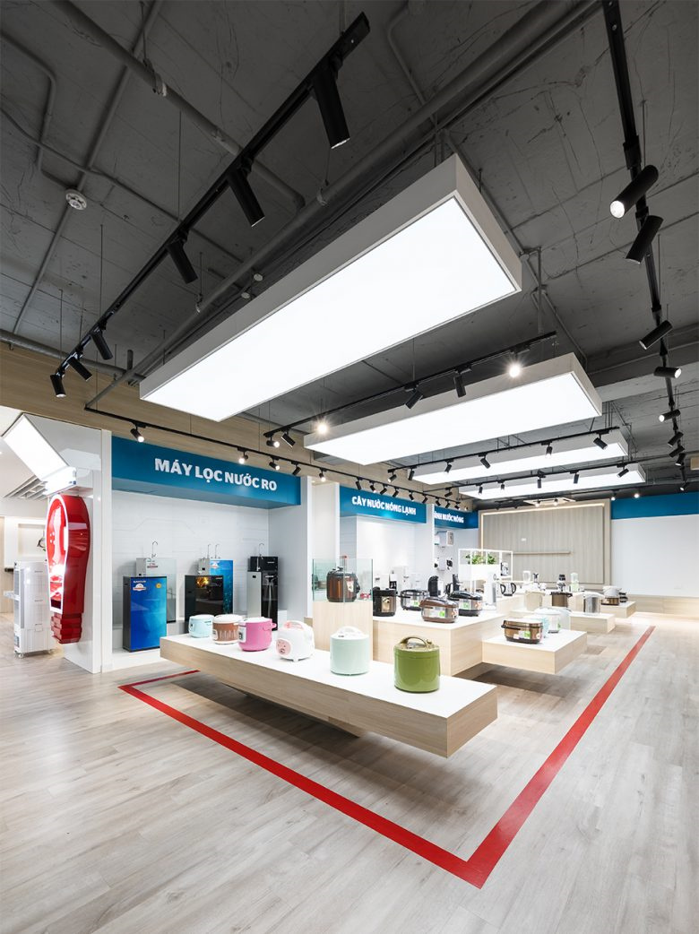 sunhouse厨房电器用品展厅店铺空间设计