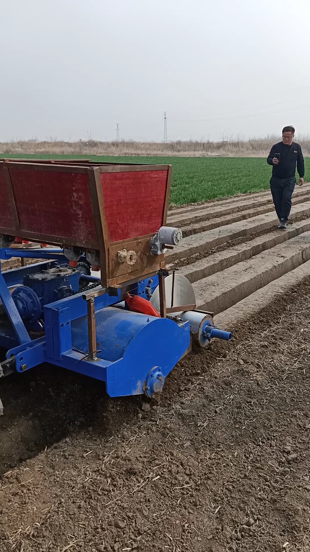 科士达开沟起垄机#大葱开沟培土机起垄机