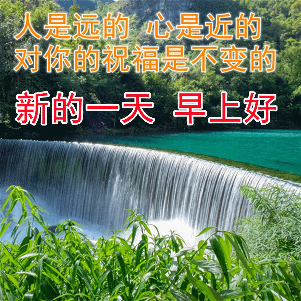 原创8张最新漂亮夏天风景早安图片带字2022新版微信早上好问候祝福语