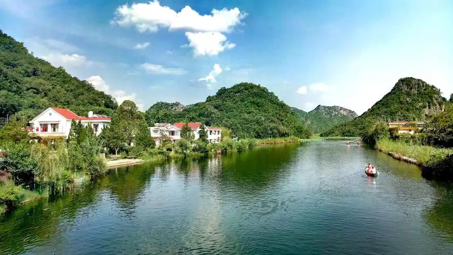 2019乡村美景:普者黑,楚雄彝族乡村风景.