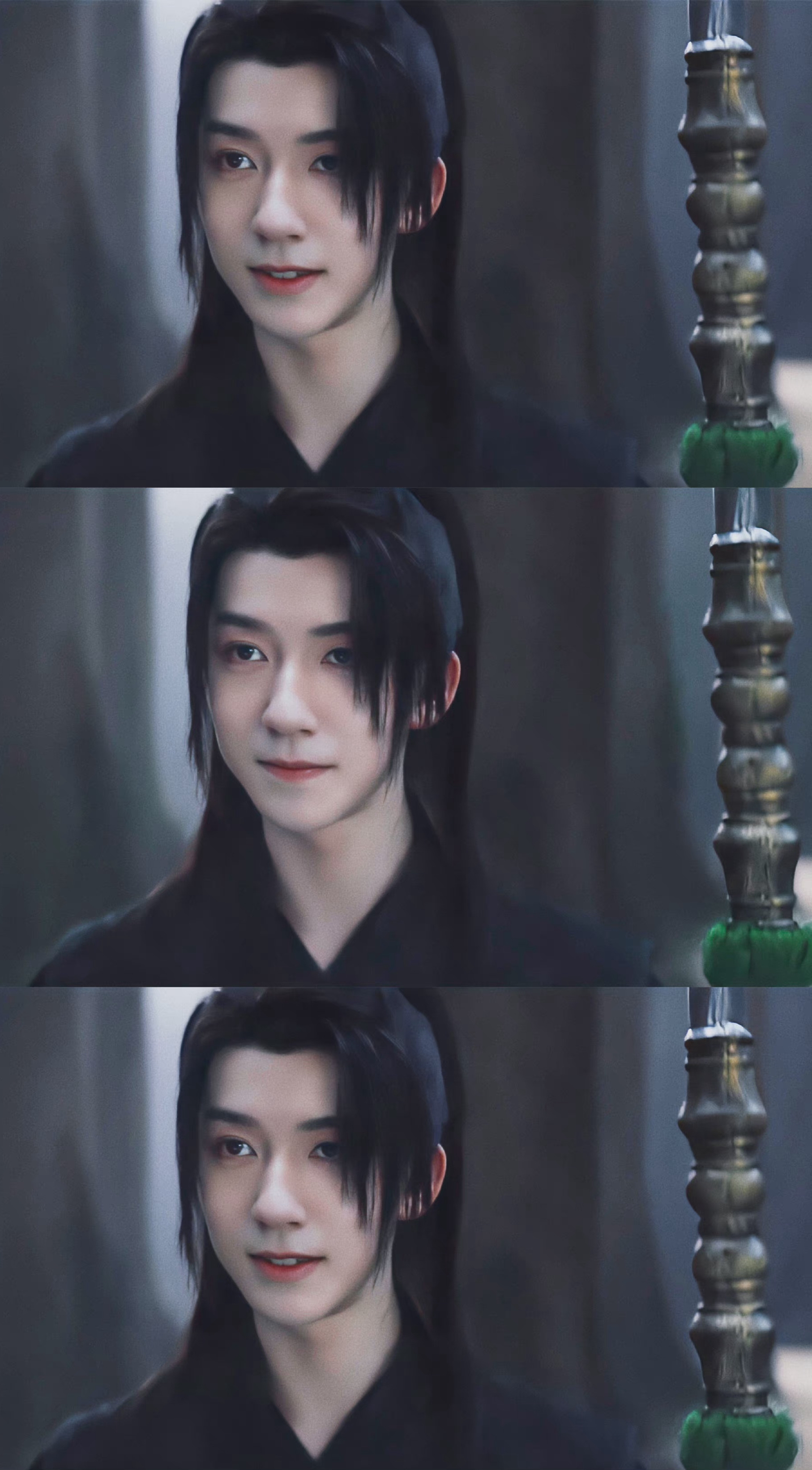 贺峻霖黑衣侠客图片:爱你的每一天