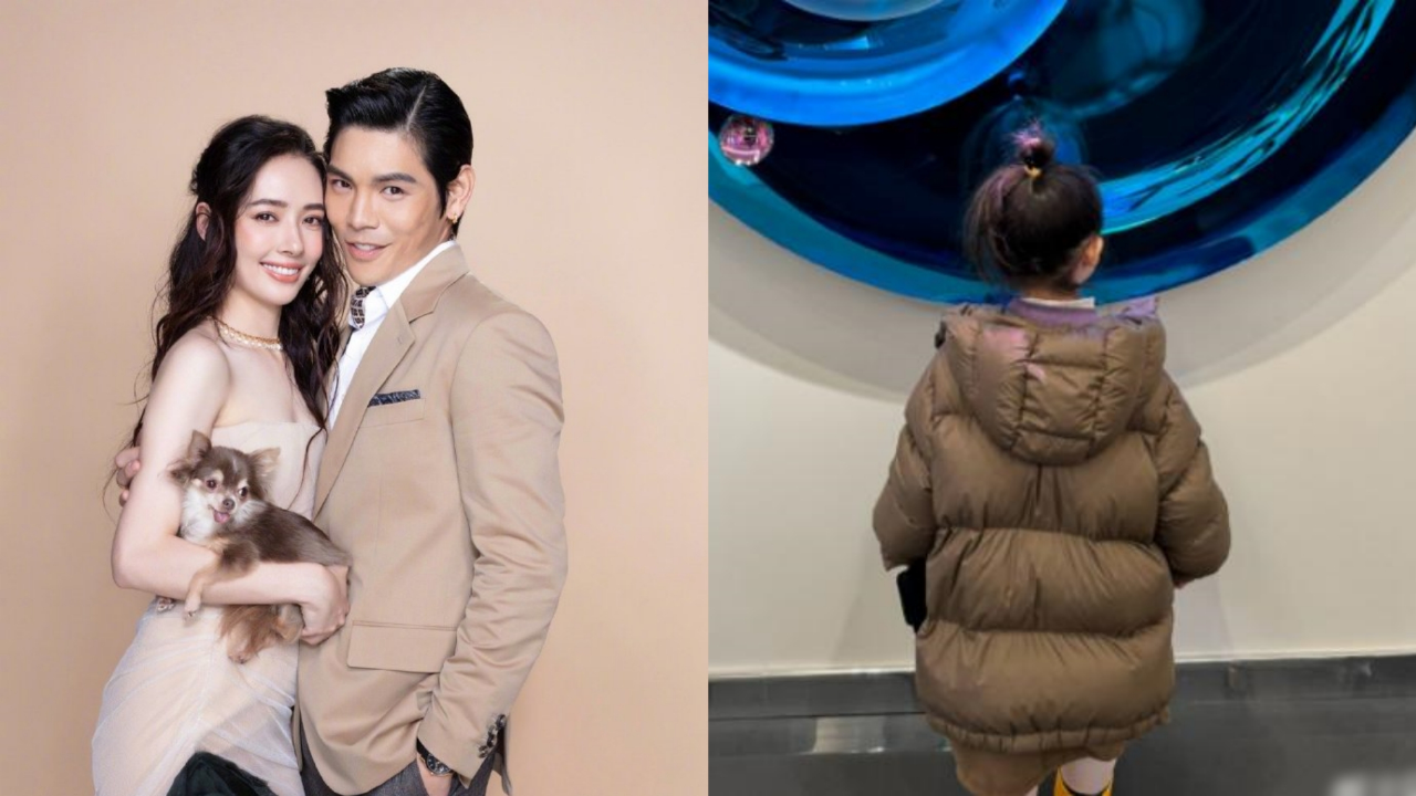 向佐晒女儿背影照,3岁小奶黄虎头虎脑,身高瞩目像缩小版郭碧婷