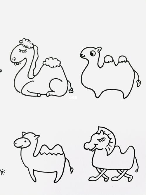 简笔画骆驼简笔画骆驼的画法步骤