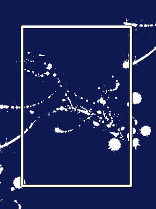 纯色方框海报素材背景图方框型墨绿色背景海报图服装销售蓝色背景文艺