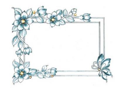 画边框花边图片手抄报花边手抄报