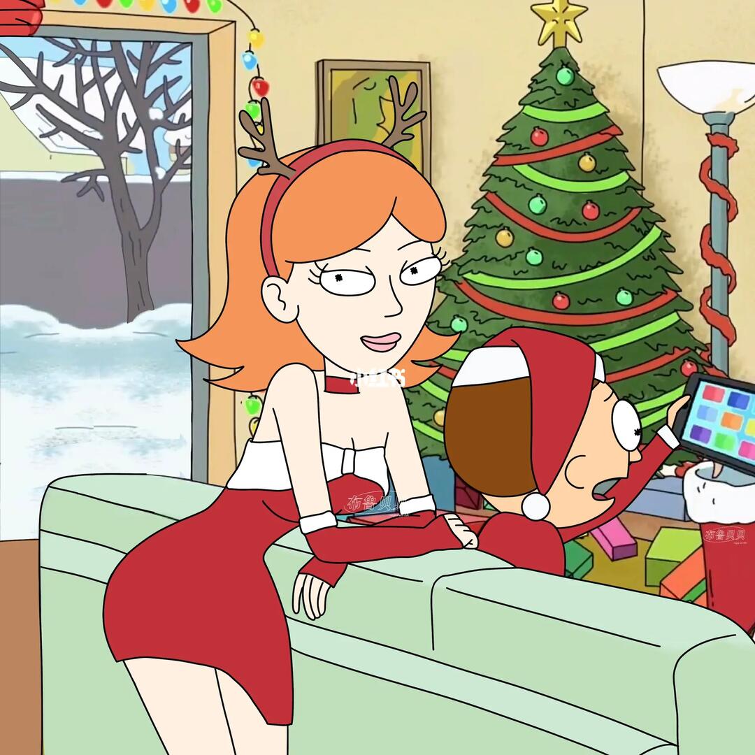 瑞克和莫蒂  #圣诞节  #头像分享