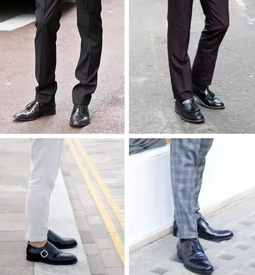 皮鞋配什么裤子好看