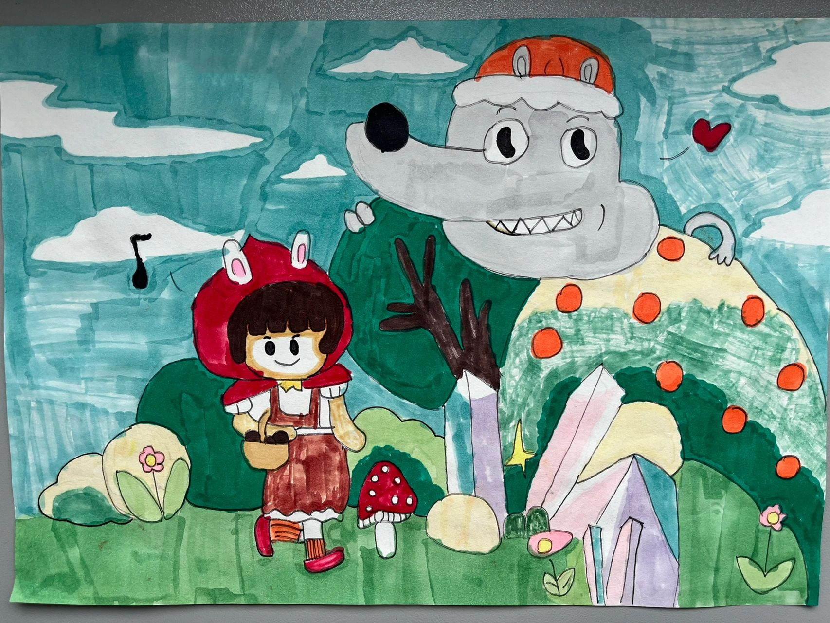 三年级 画童话——《格林童话》 有趣的童话故事,有趣的绘画表达.