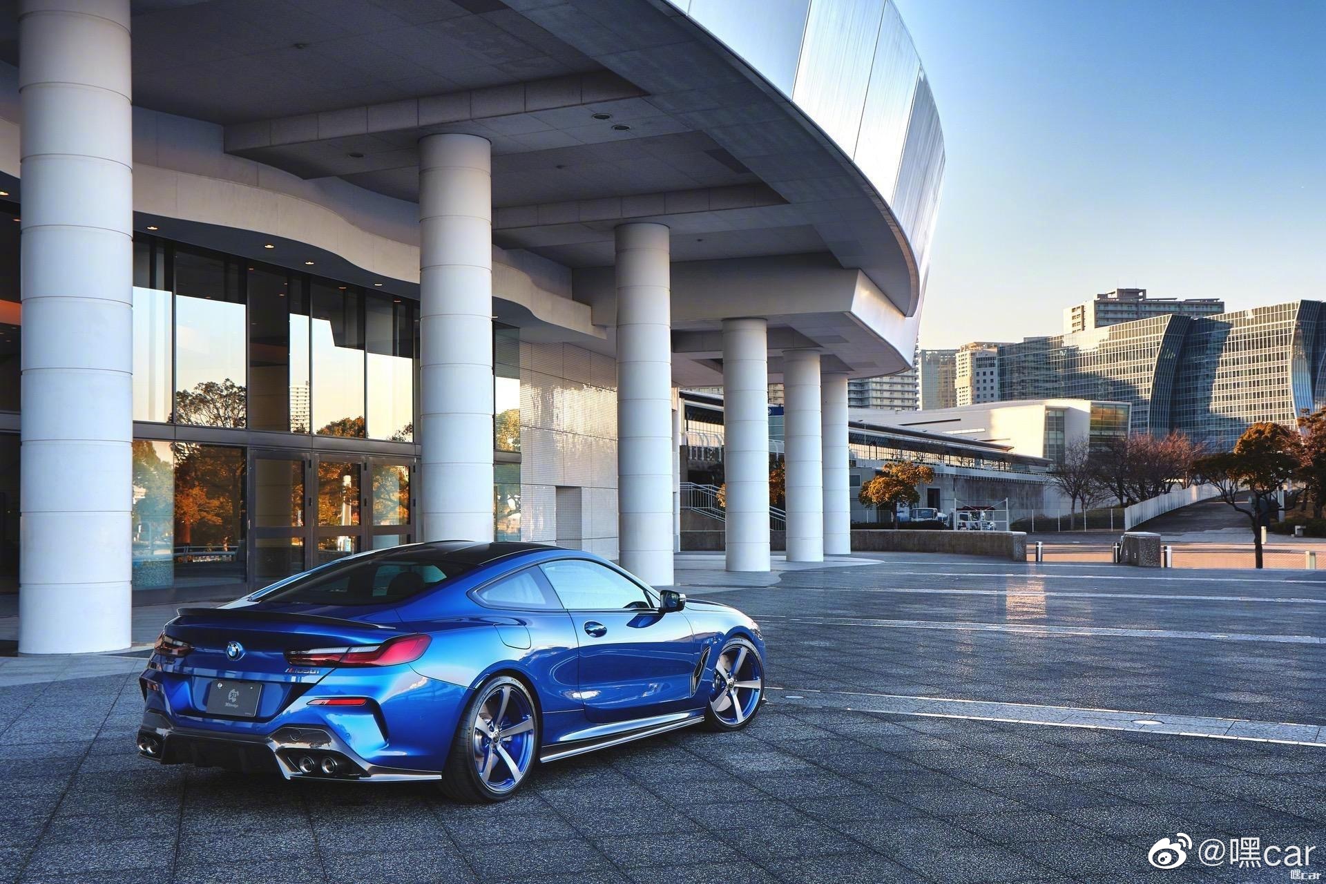 世界上第一台宝马m850装上了3d套件来自嘿car晨晨睡不醒