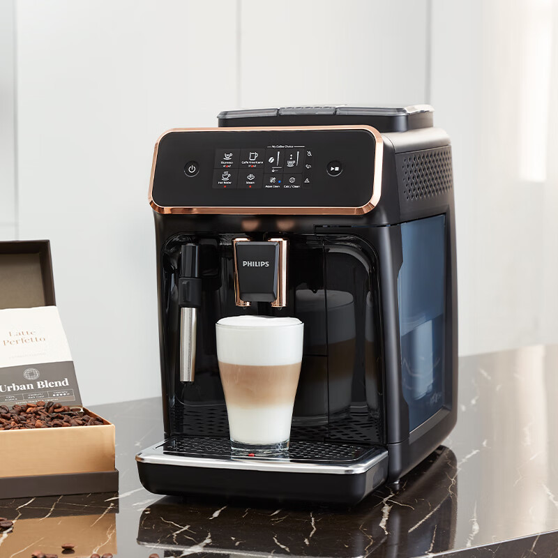 飞利浦philips咖啡机意式全自动家用现磨咖啡机欧洲原装进口带触控