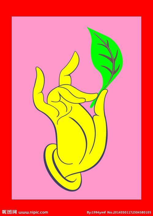 女孩兰花指简笔画