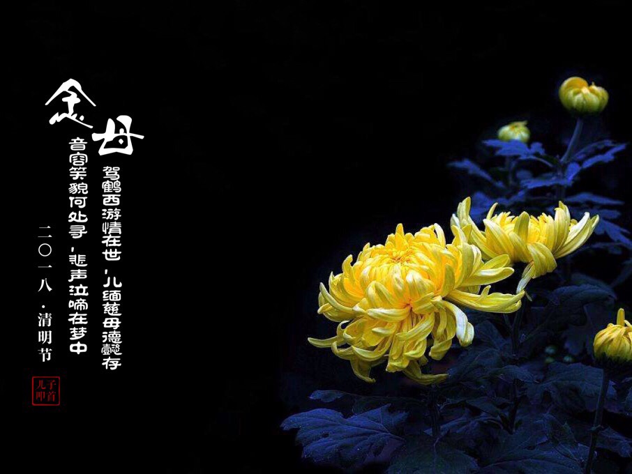 仅以这篇短文慰籍故去的母亲,寄托儿子的哀思,愿天堂里的妈妈能够感知