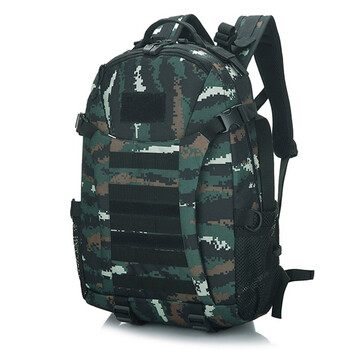 蚁行客 虎斑迷彩双肩包 武特战迷彩背包男军迷战术双肩包 大容量户外