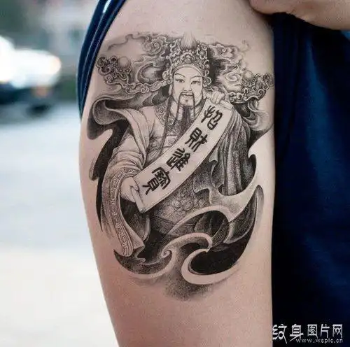 财神爷的力量,为自己招财纳福,财神爷的含义就是招财进宝,财运滚滚