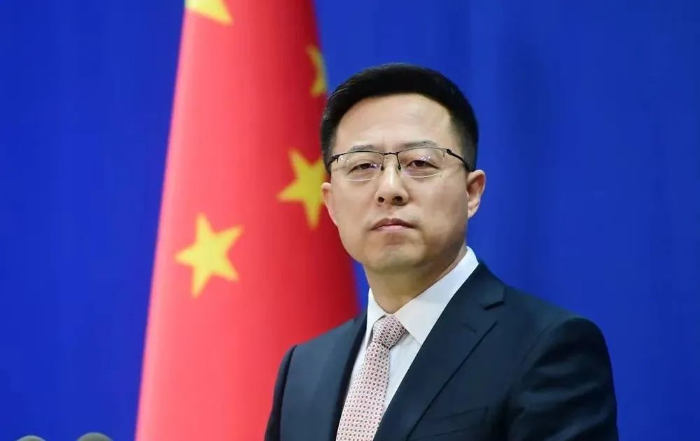 赵立坚 图源:外交部网站