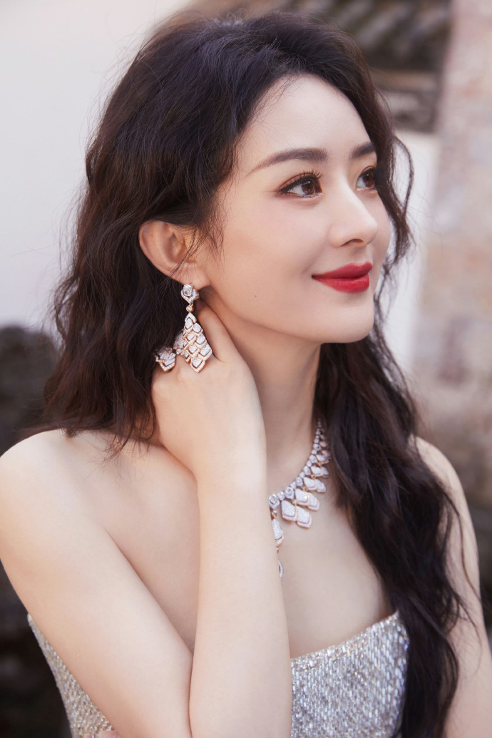 戴比尔斯顶奢晚宴##赵丽颖自然之美