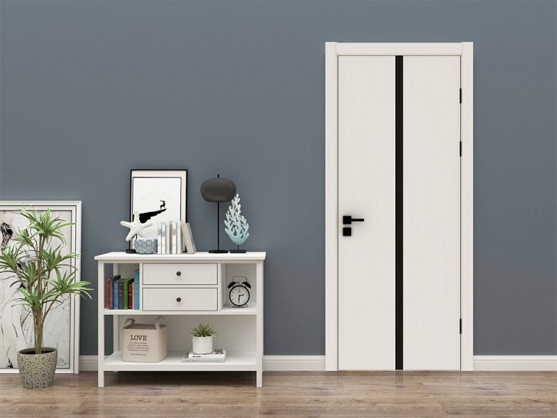 圣象木门现代简约零度木门cs564效果图