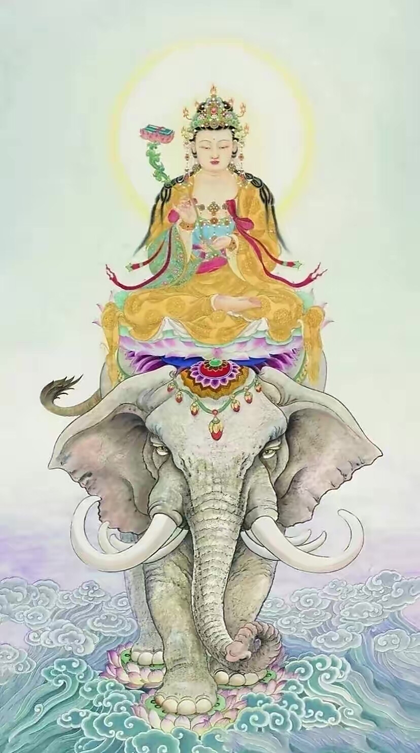 普贤菩萨 - 高清图片,堆糖,美图壁纸兴趣社区