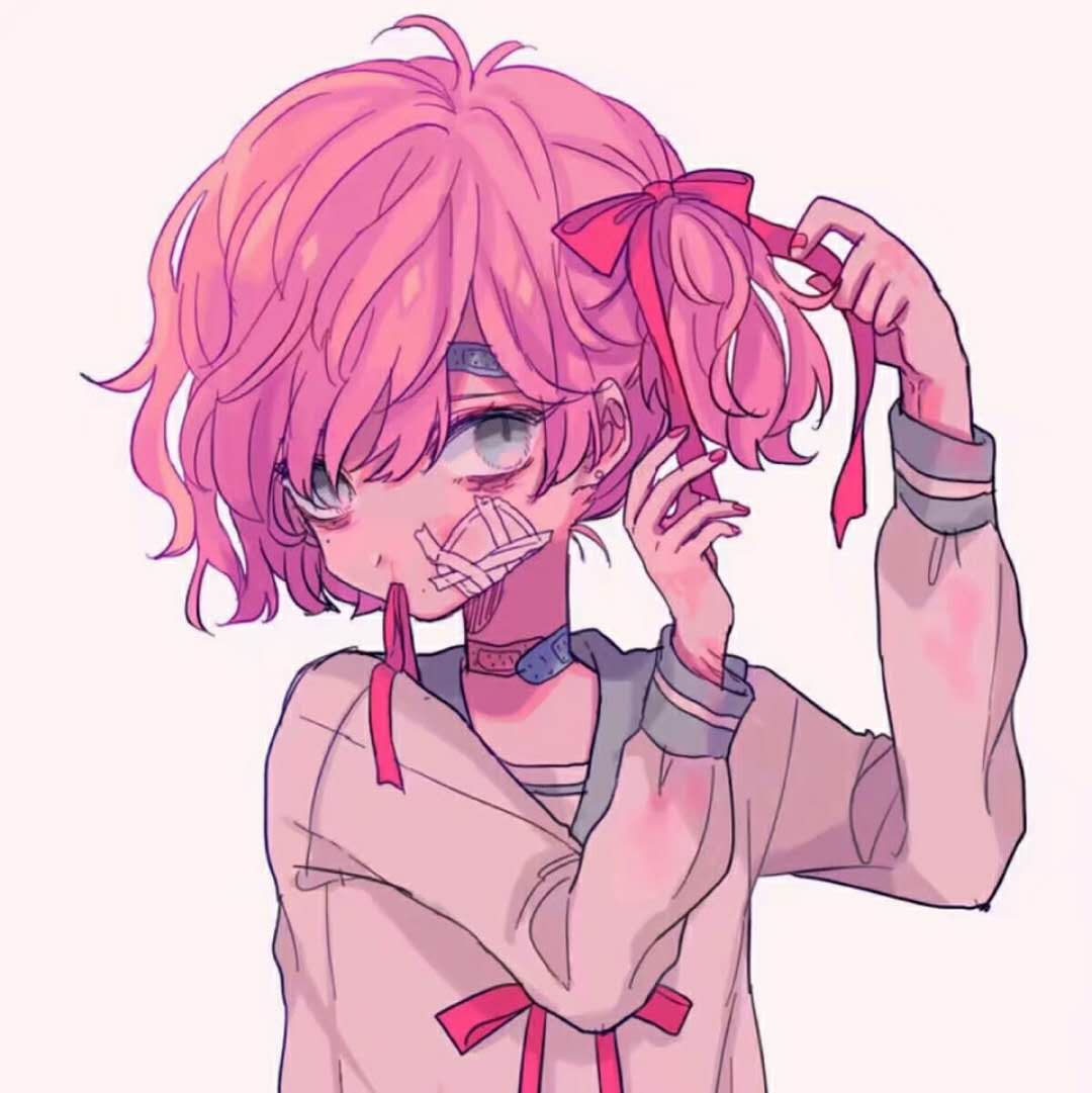 超炫酷的二次元卡通情侣头像,东风破万里,是我最爱你!