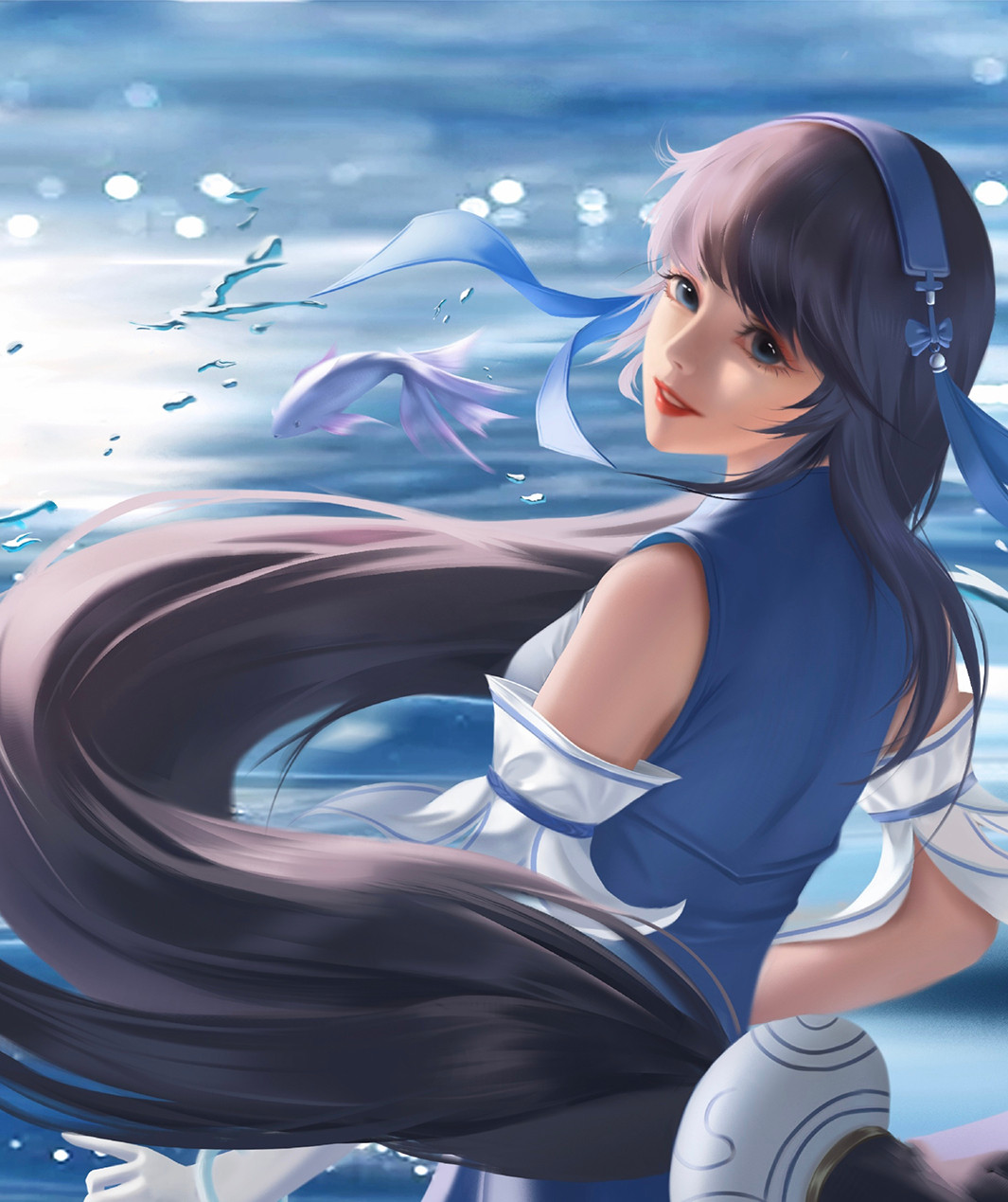 王者荣耀西施插画