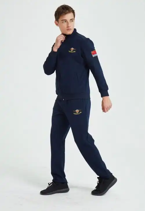 冬季体能服 17冬季新款体能服3502定制款冬体能套装加绒保暖体能服