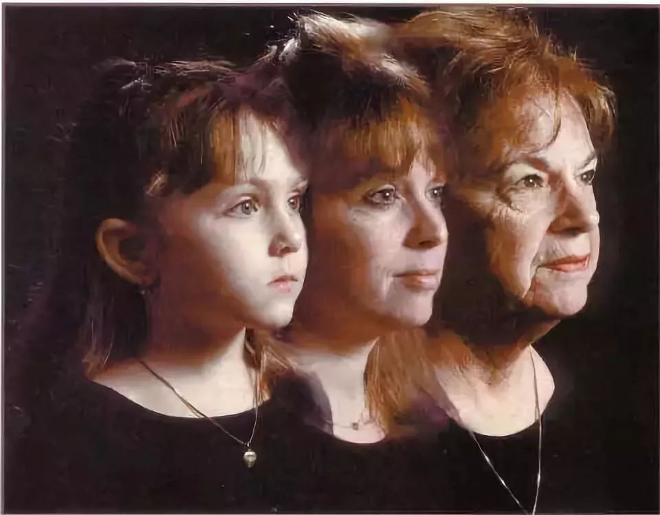 同一个人,从小孩到老人