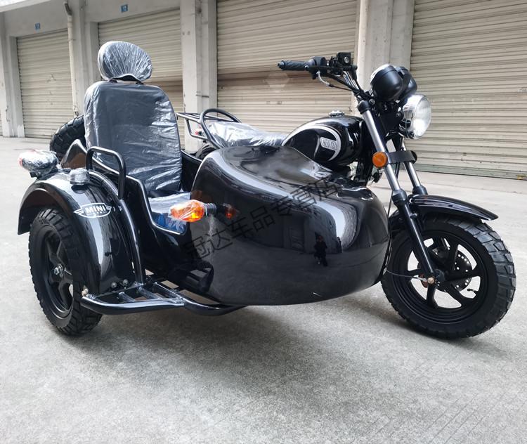 国四200cc侉子 偏三轮侧三轮复古狒狒款边三轮摩托车可上牌带倒档 磨