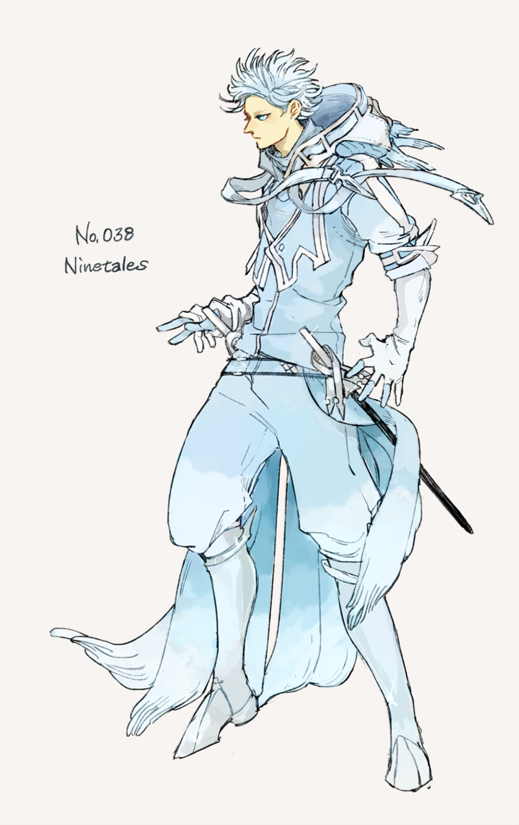 神奇宝贝拟人 61 九尾(阿罗拉)