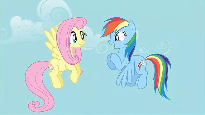 小马宝莉:云宝逼着柔柔说兴奋,让柔柔一头雾水,不知道发生啥了-动漫