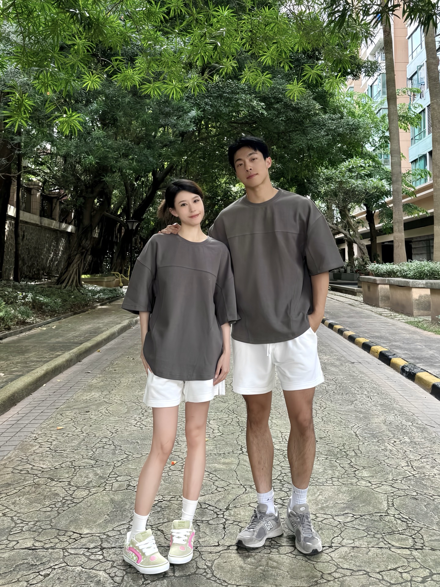 165和185|多巴胺板鞋➕美式穿搭 妥妥的夏日松弛感🍃