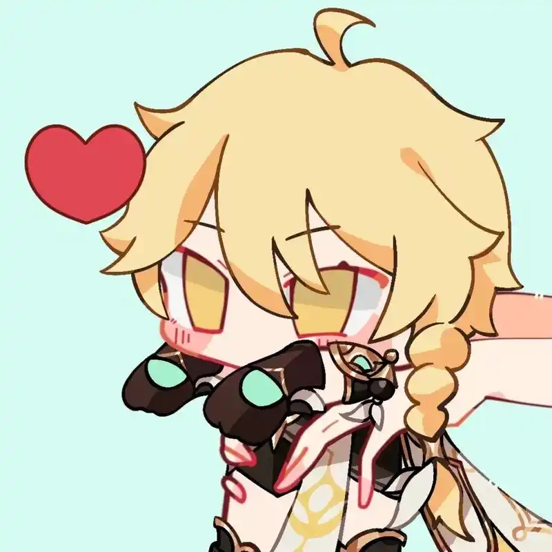 原神抱抱头像画师露仁原神q版人物钟离头像