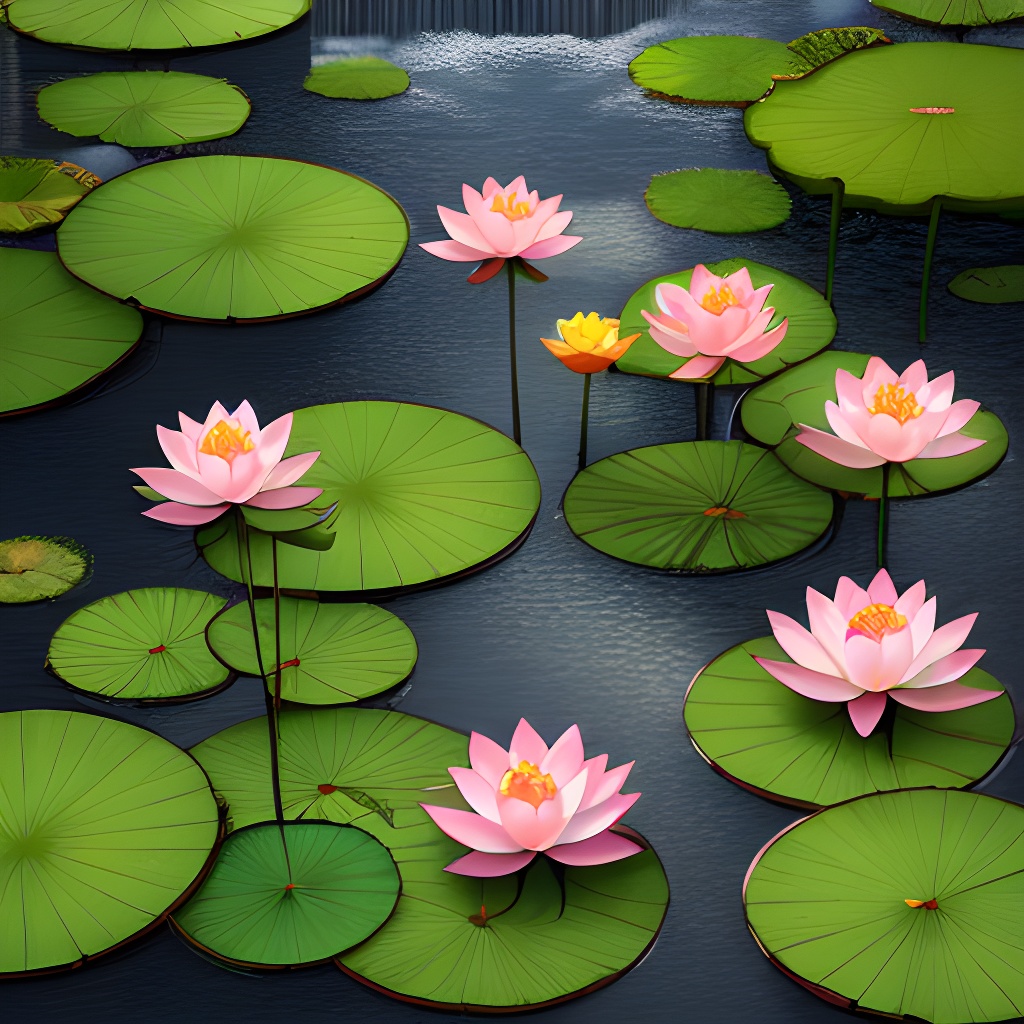 莲花做头像图片寓意