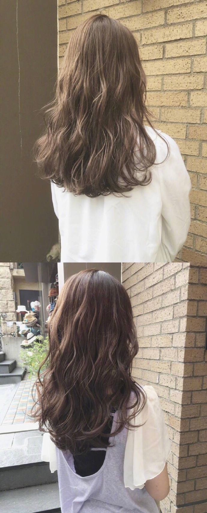 简单显气质的自然大卷长发发型