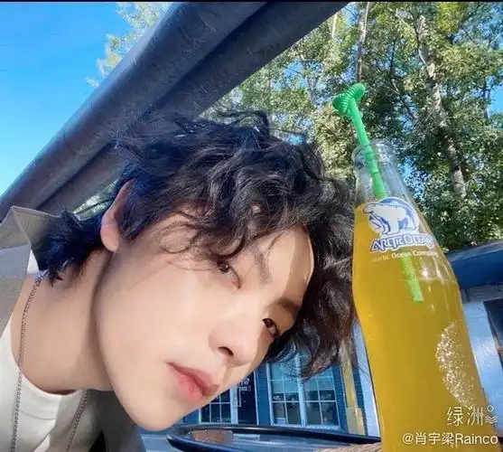 肖宇梁rportrait写真小卷毛大可爱日系风格真的帅的没边