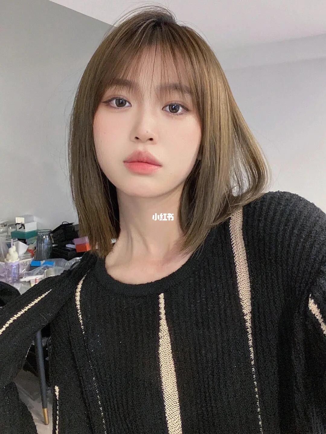 锁骨发既精致又干练可甜可咸可辣减龄方便打理#小岛美发  #女生短发