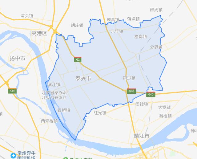 江苏省一县级市,人口超120万,名字是皇帝所赐!_泰兴市