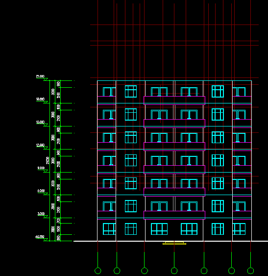 天正生成的立面图怎么么不对?