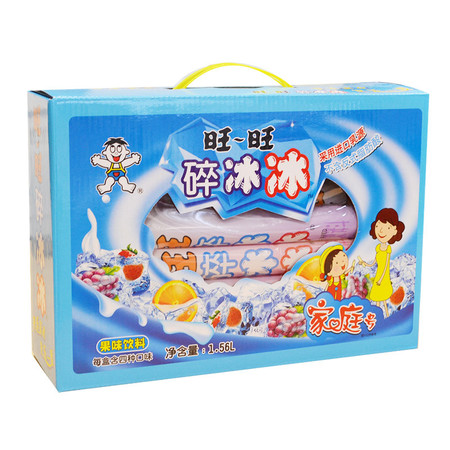 旺旺 碎冰冰 乳酸味78ml*20综合口味礼盒装 果味饮料夏季防暑降温棒