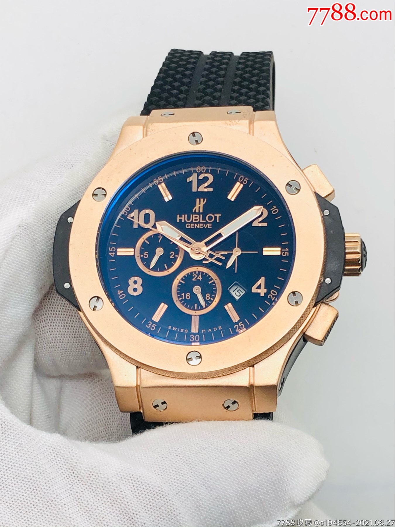 (库存,美品)宇舶多功能自动男表(真假不知,请看好再拍)_手表/腕表