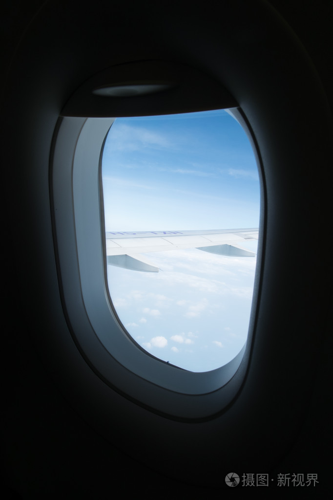 从飞机窗口看