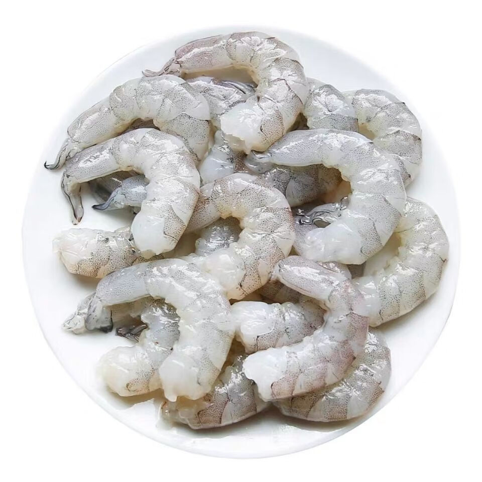 官井一号生鲜大青虾仁去肠去虾线新鲜青虾仁10斤装