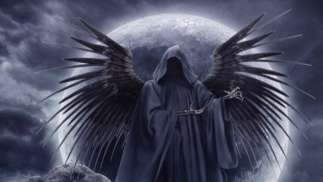 死神准备收割小女孩的灵魂,却被女孩弄坏了镰刀,这可怎么办呢?