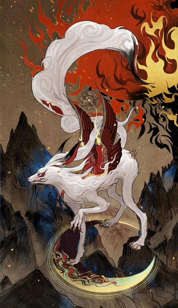 天降神犬纵青丘神都夜行录全新稀有度妖灵异天狗同人大赏