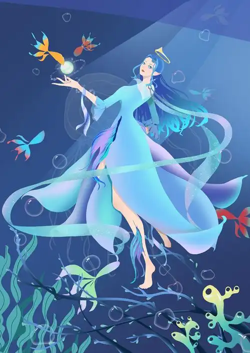 海底|插画|创作习作|肖米丶 - 原创作品 - 站酷 (zcool)