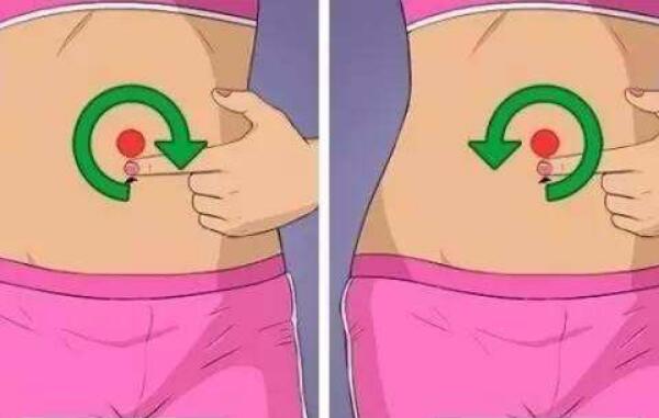 按摩肚子顺时针还是逆时针,顺时针促消化/逆时针促排便